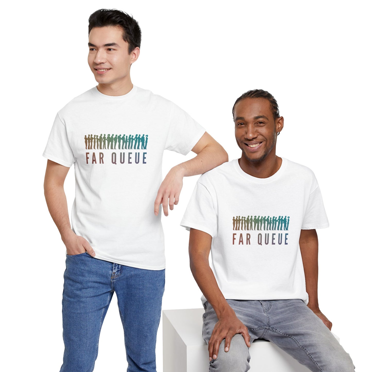 Far Queue (Coloured Text)