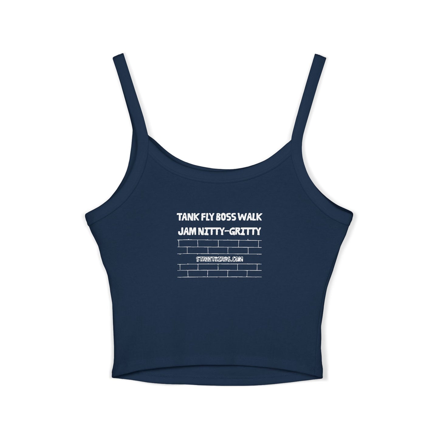 Nitty Gritty (Dark) | Spaghetti Strap Tank Top
