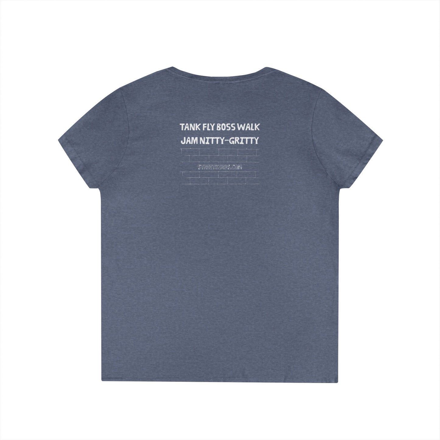 Nitty Gritty (Dark) | V-Neck T-Shirt
