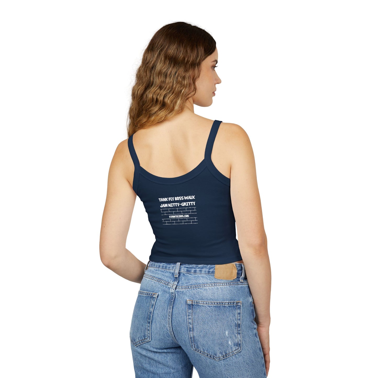 Nitty Gritty (Dark) | Spaghetti Strap Tank Top