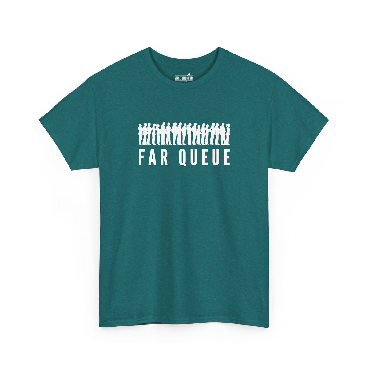 Far Queue (White Text)
