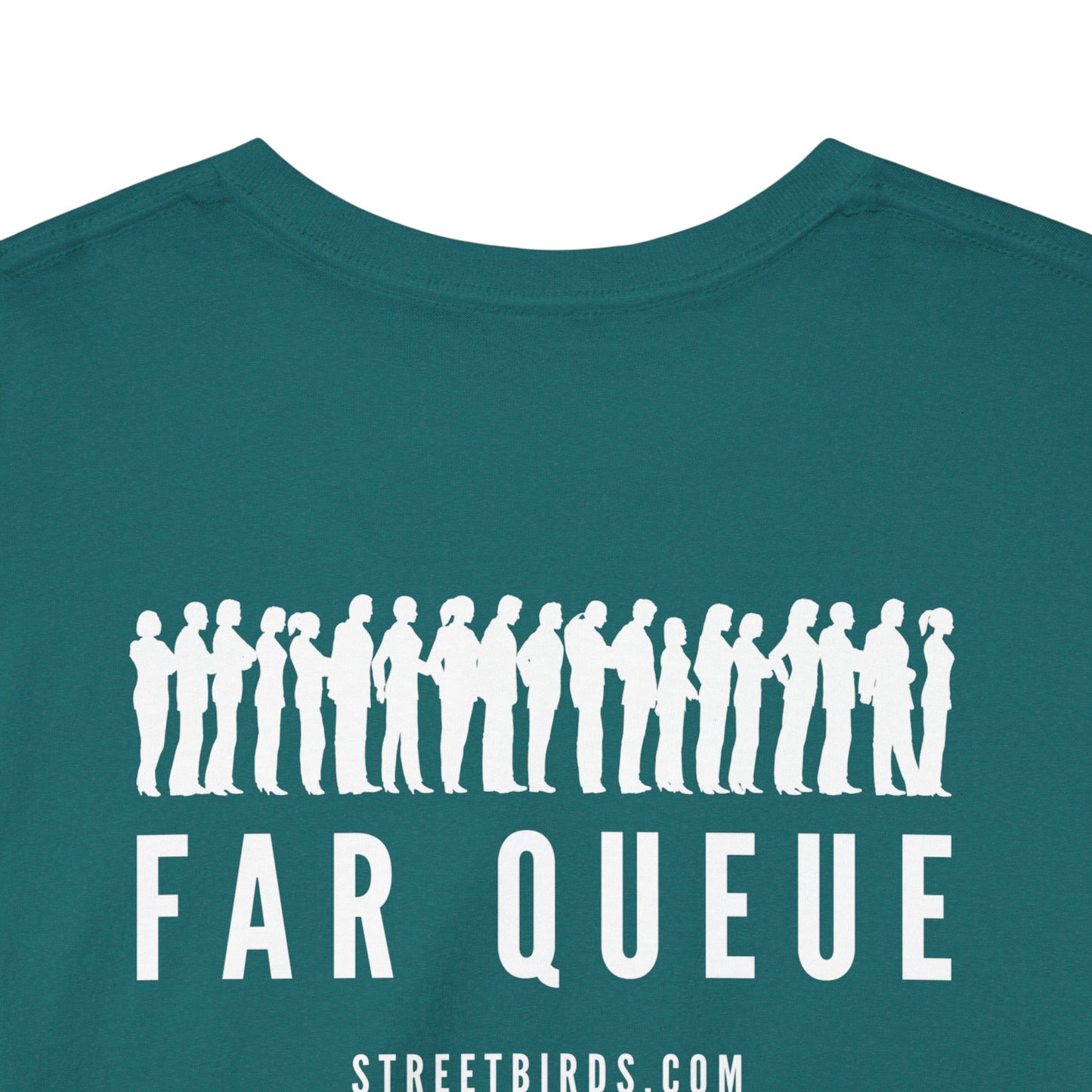 Far Queue (White Text)