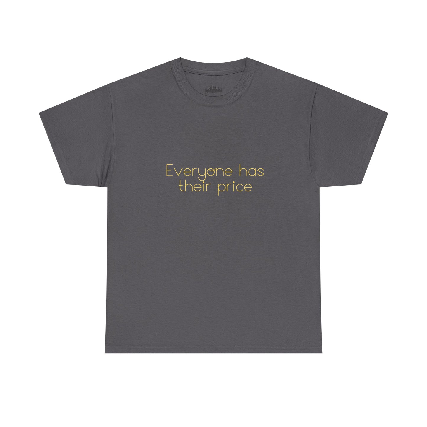 What's your price? (Yellow Text)