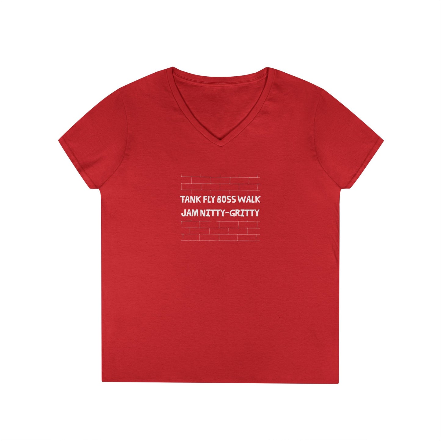 Nitty Gritty (Dark) | V-Neck T-Shirt