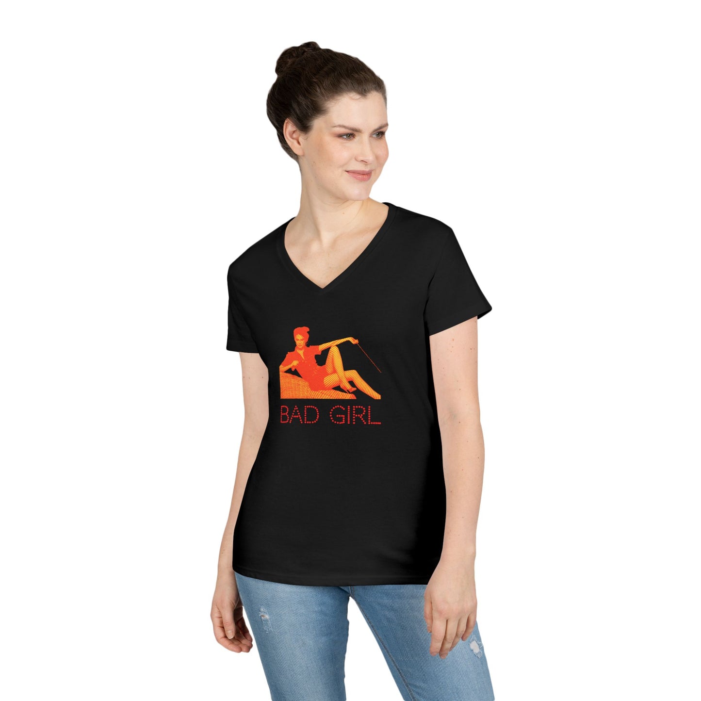 Bad Girl | V-Neck T-Shirt