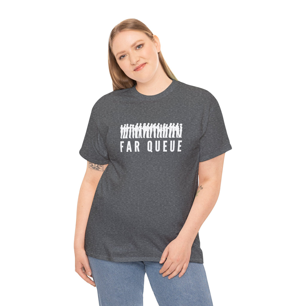 Far Queue (White Text)