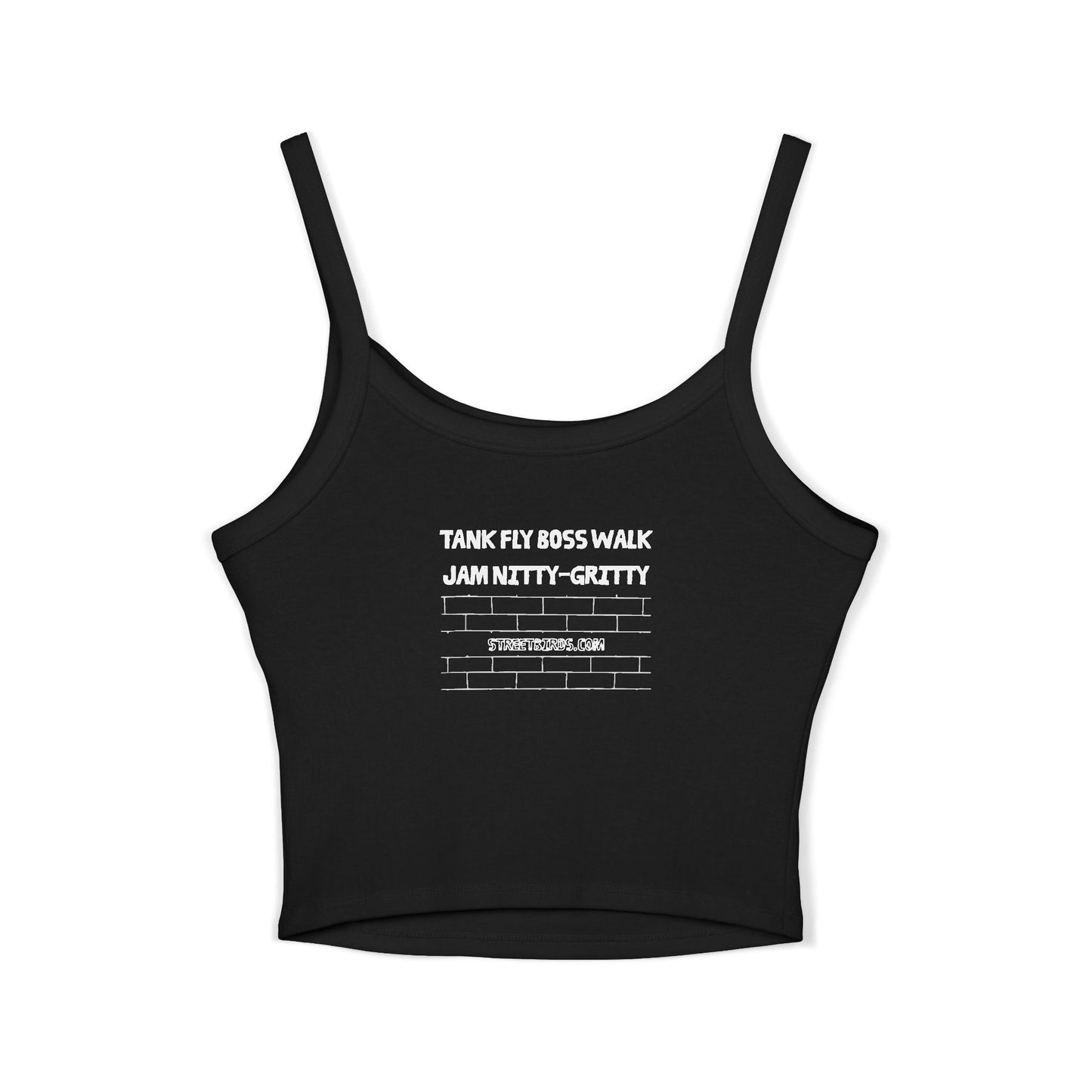 Nitty Gritty (Dark) | Spaghetti Strap Tank Top