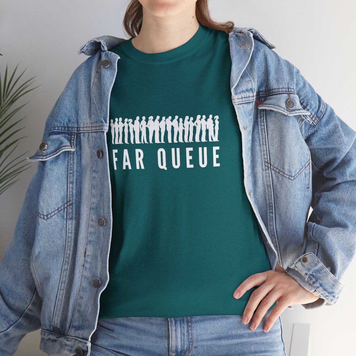 Far Queue (White Text)
