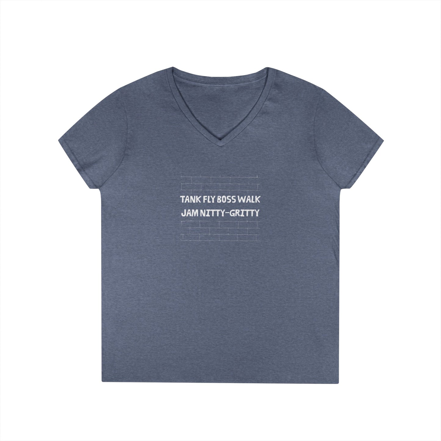 Nitty Gritty (Dark) | V-Neck T-Shirt