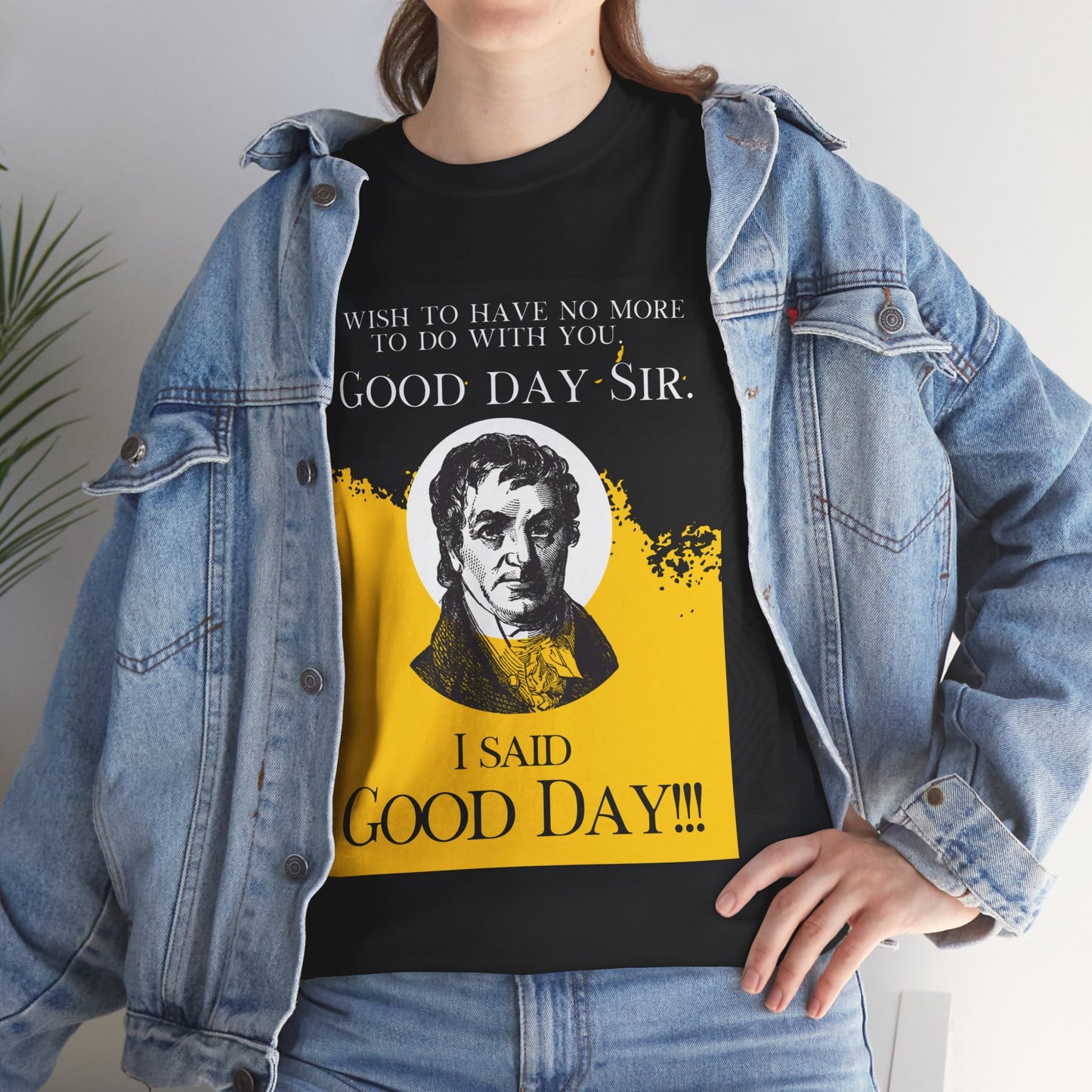 Good Day Sir!!! (Black)