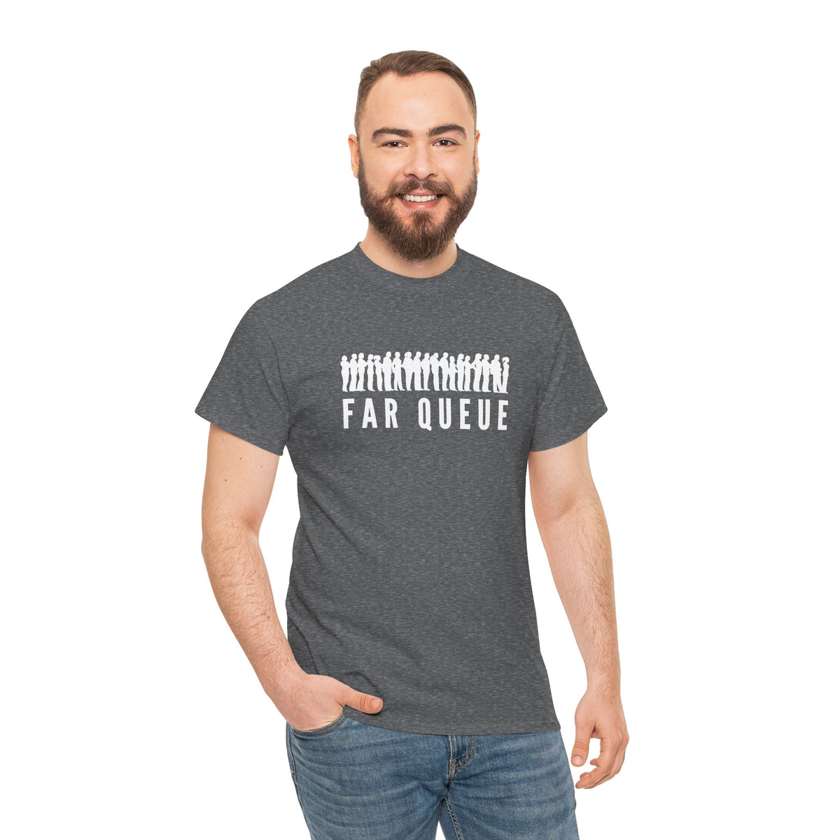 Far Queue (White Text)